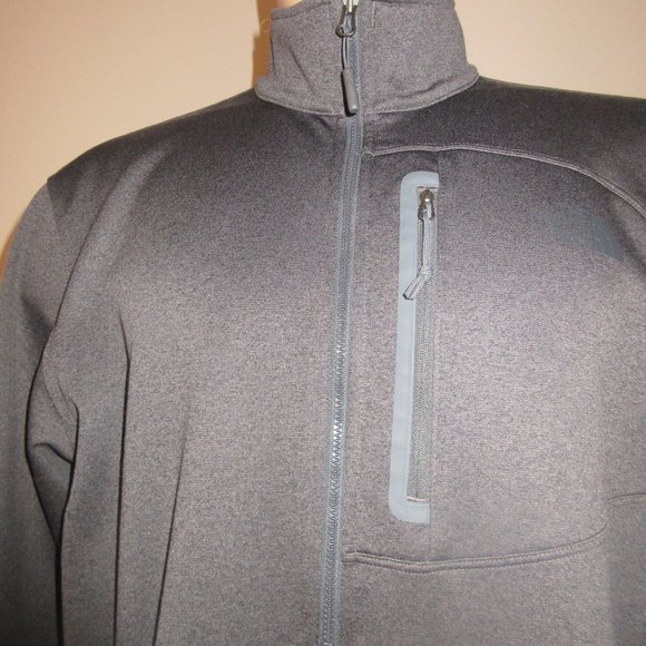 The North Face Men Grey Flees Jacket 1/2-zip XL/TG - Picture 4 of 12